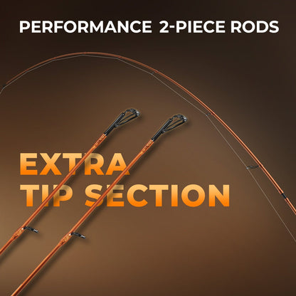 Kastking Great Value | Lethal Blaze Twin-Tip Spinning Fishing Rod and Reel Combo