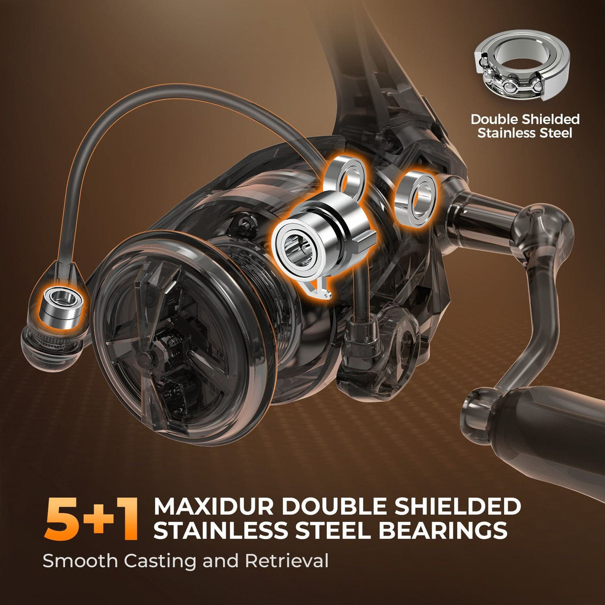Kastking Great Value | Lethal Blaze Twin-Tip Spinning Fishing Rod and Reel Combo