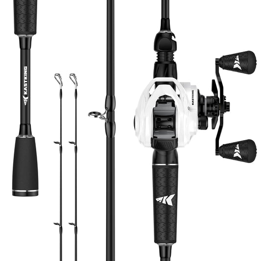 Kastking Signature | Lethal Phantom Twin-Tip Baitcaster Rod and Reel Combo