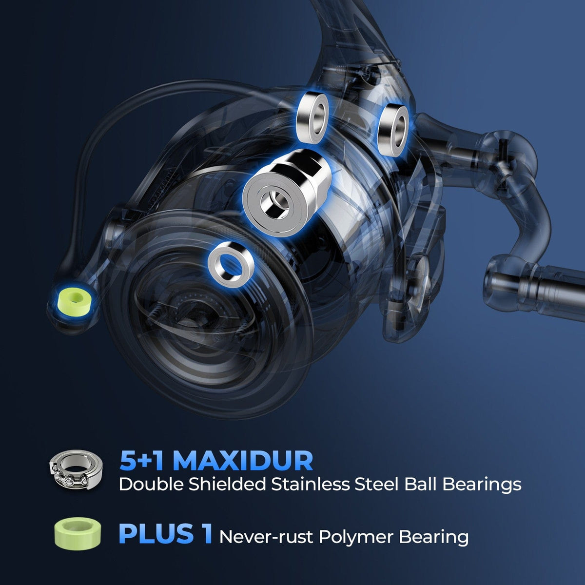 Kastking Classic | ReKon Saltwater Spinning Fishing Rod and Reel Combo