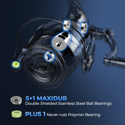 Kastking Classic | ReKon Saltwater Spinning Fishing Rod and Reel Combo