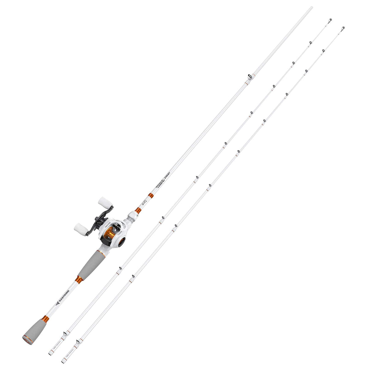 Kastking Quality | Royale Legend Crest Twin-Tip Baitcaster Rod and Reel Combo