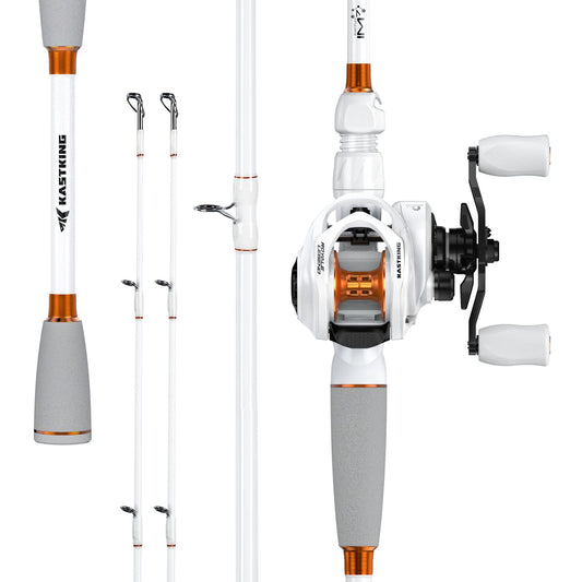 Kastking Quality | Royale Legend Crest Twin-Tip Baitcaster Rod and Reel Combo
