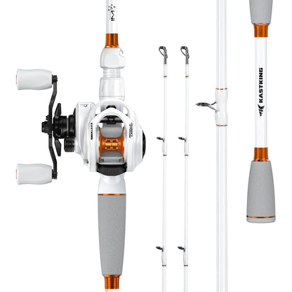 Kastking Quality | Royale Legend Crest Twin-Tip Baitcaster Rod and Reel Combo