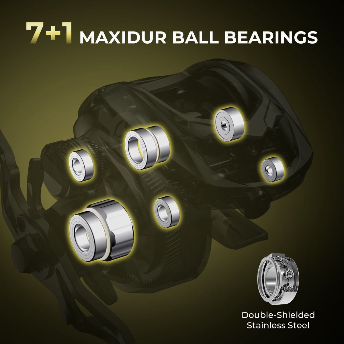 Kastking Essential | Spartacus Defender Twin-Tip Baitcaster Rod and Reel Combo