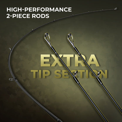 Kastking Essential | Spartacus Defender Twin-Tip Baitcaster Rod and Reel Combo