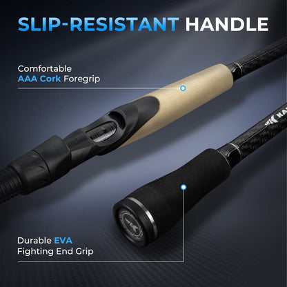 Kastking New | Spartacus II Plus Twin-Tip Spinning Rod