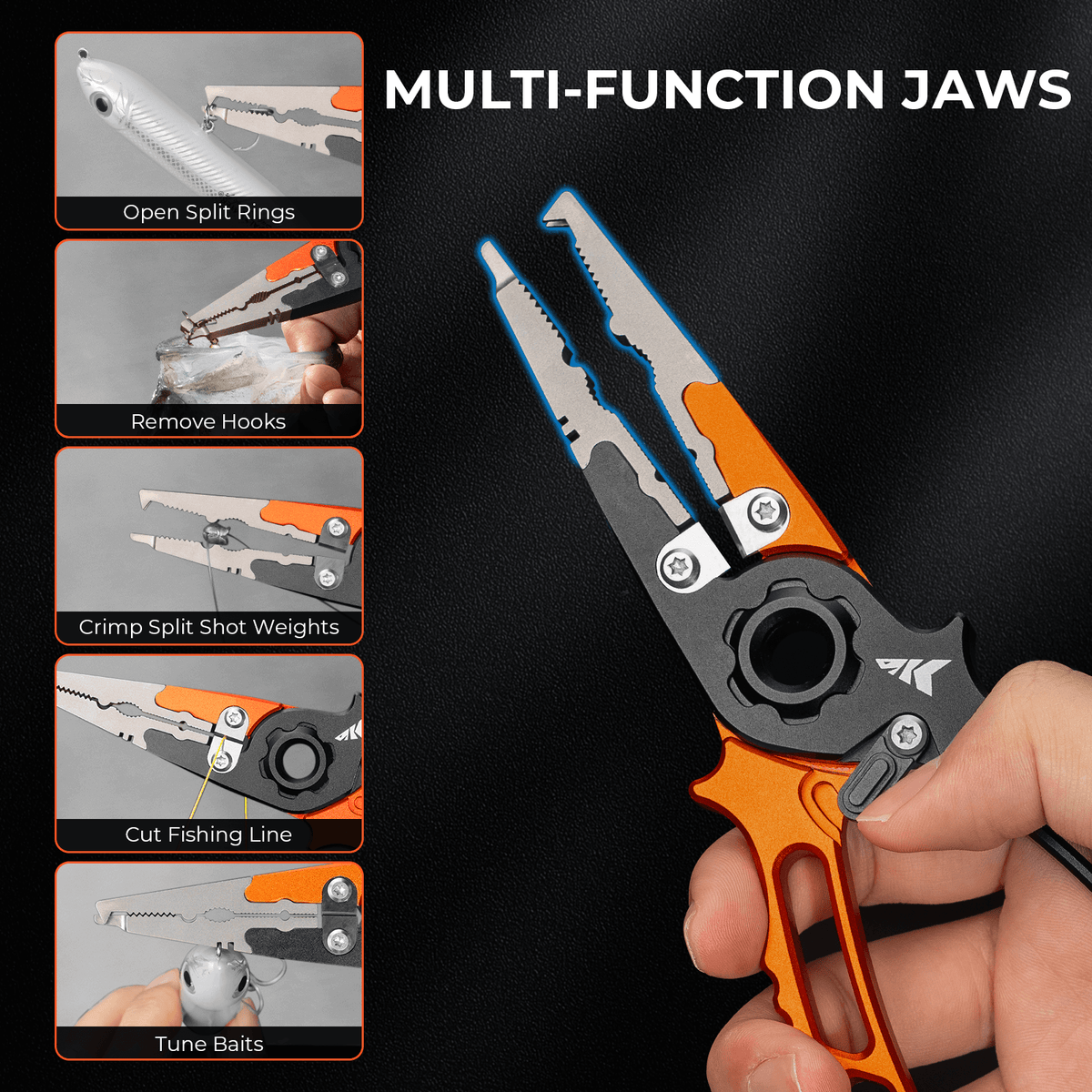 Kastking Best Price | Ti-Forge Titanium Dual-Tip Jaw Pliers