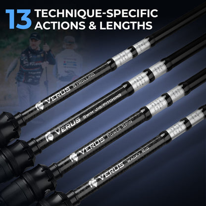 Kastking Recommended | Verus Technique Twin-Tip Bass Fishing Rods