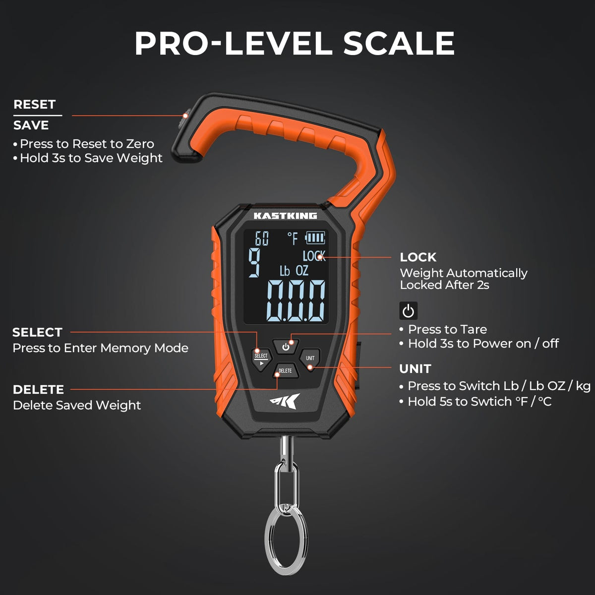 Kastking Quality | Weighmaster Digital Fish Scale