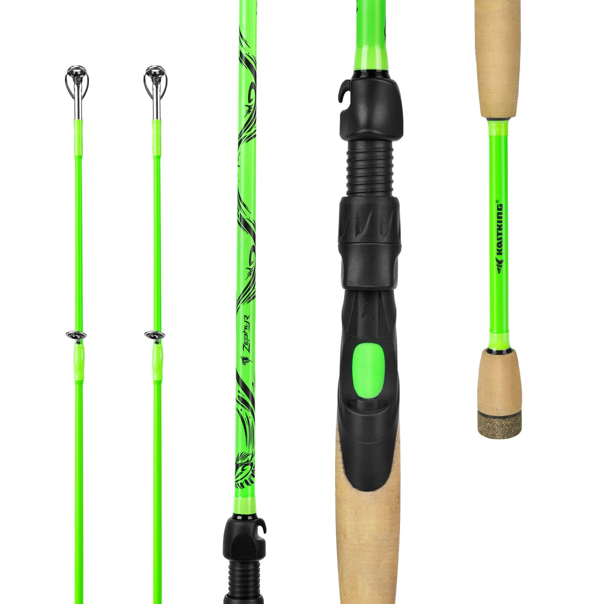 Kastking Smart Buy | Zephyr Dual-Tip Spinning Rod