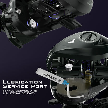 Kastking Featured | MegaJaws Elite Shallow Spool Baitcasting Reels
