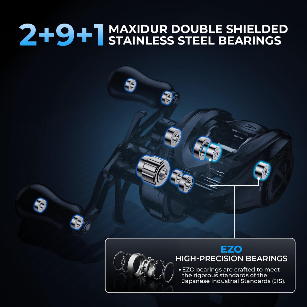 Kastking Special Offer | Mg-Ti Elite Magnesium Baitcasting Reel