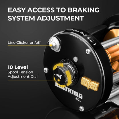 Kastking Signature | Rover Round Baitcasting Reel