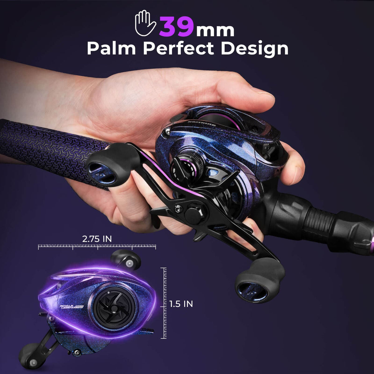 Kastking Recommended | Royale Legend Pro Baitcaster Rod and Reel Combo