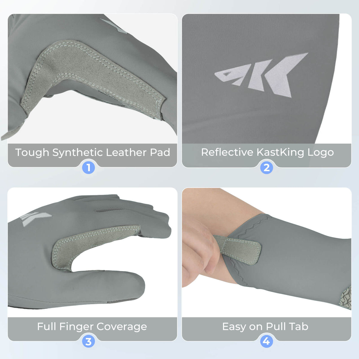Kastking Recommended | Sol Armis Pro Full Finger Gloves