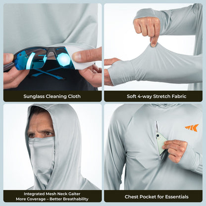 Kastking Essential | Sun Tamer Performance UPF 50 Fishing Hoodie