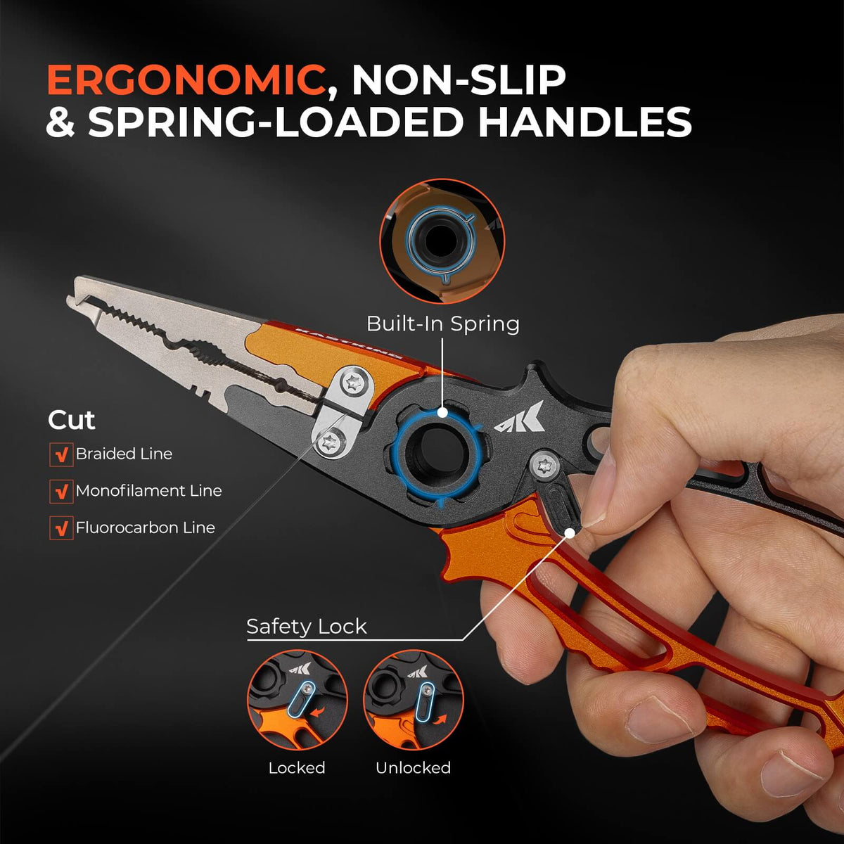 Kastking Best Price | Ti-Forge Titanium Dual-Tip Jaw Pliers