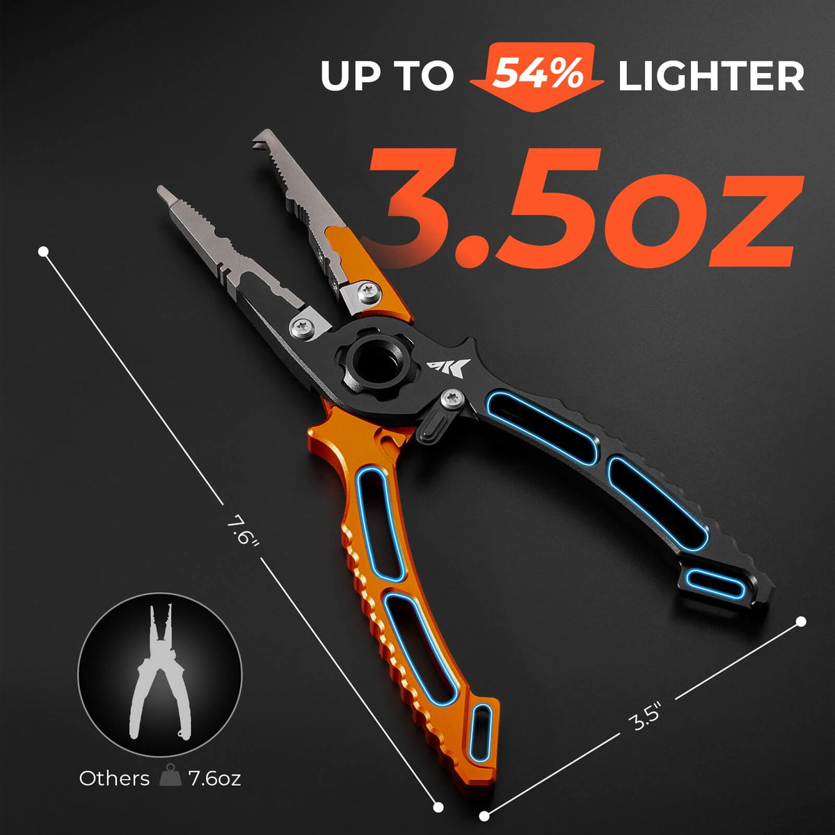 Kastking Best Price | Ti-Forge Titanium Dual-Tip Jaw Pliers