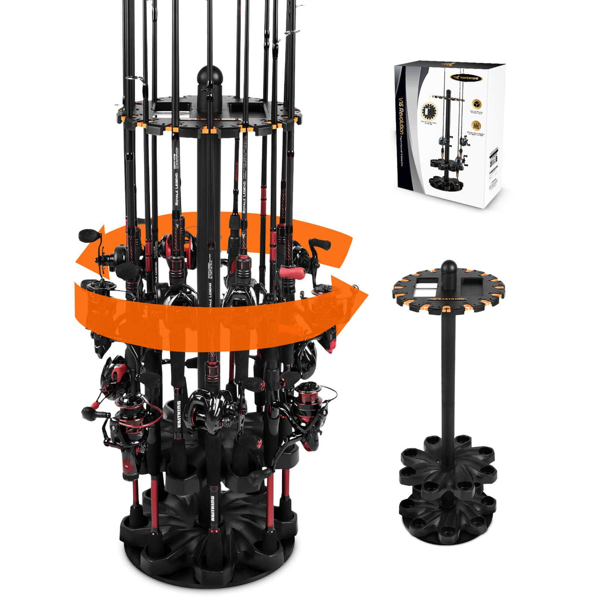 Kastking Value | V16 Revolution Floor Rod Rack - Upgrade Version
