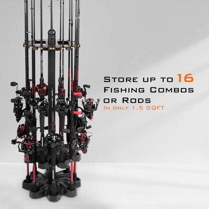 Kastking Value | V16 Revolution Floor Rod Rack - Upgrade Version