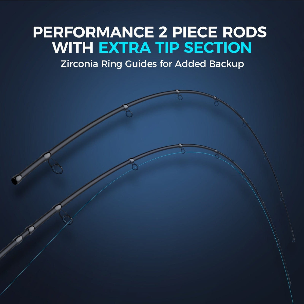 Kastking Popular | Verus Twin-Tip Spinning Fishing Rod