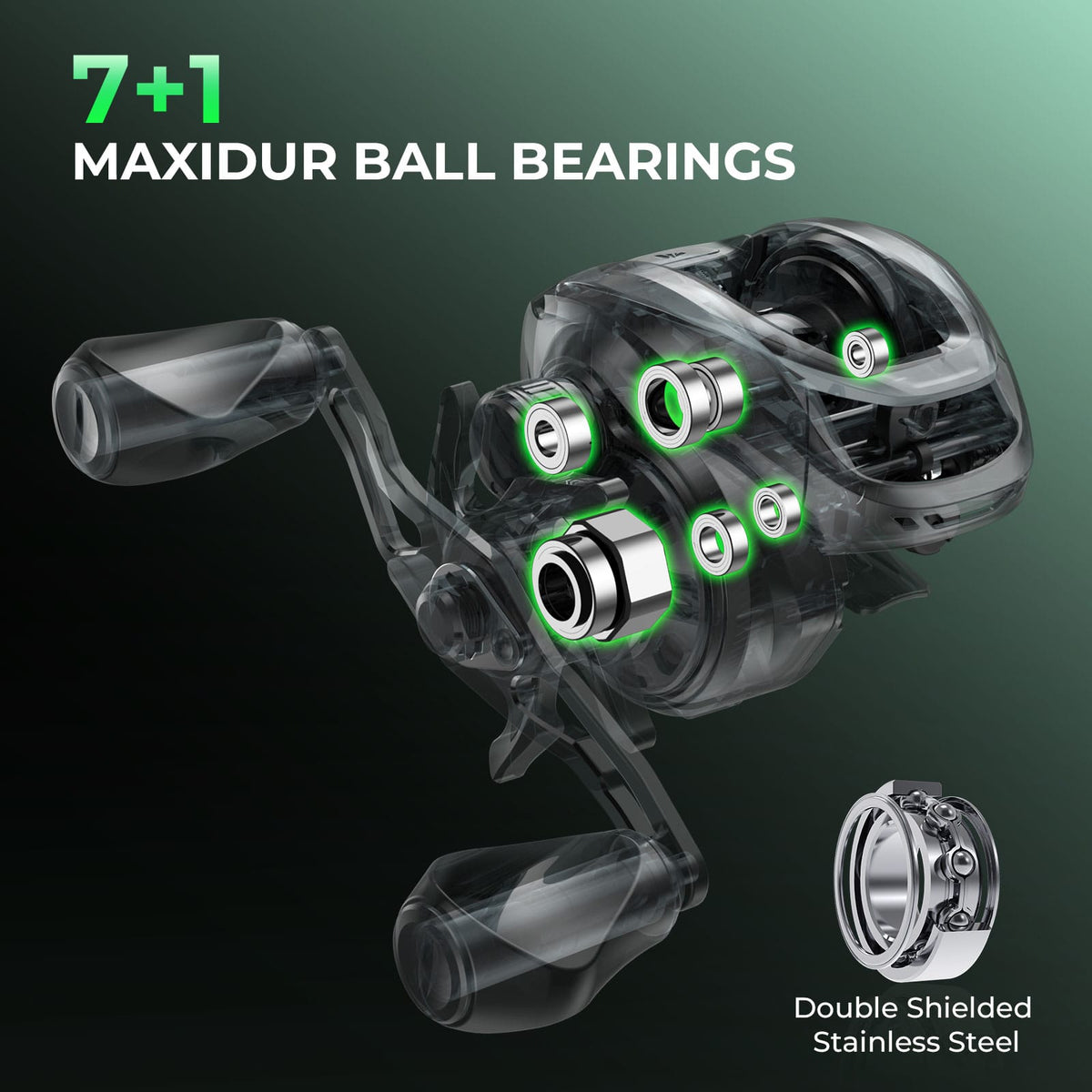 Kastking Hot Sale | Zephyr Dual-tip Baitcaster Rod and Reel Combo