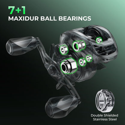 Kastking Hot Sale | Zephyr Dual-tip Baitcaster Rod and Reel Combo