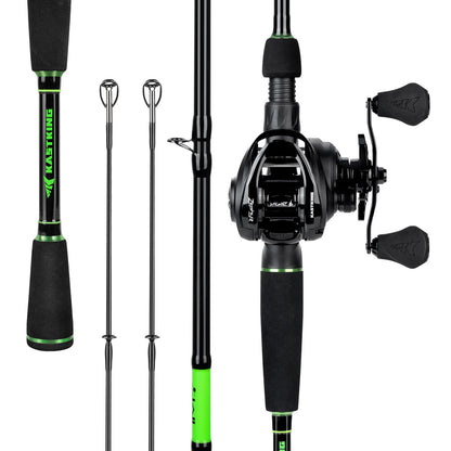 Kastking Hot Sale | Zephyr Dual-tip Baitcaster Rod and Reel Combo