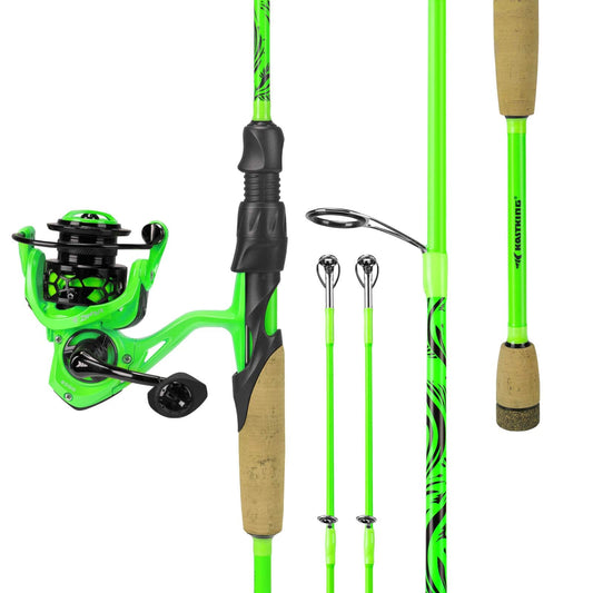Kastking Deals | Zephyr Dual-tip Spinning Fishing Rod and Reel Combo