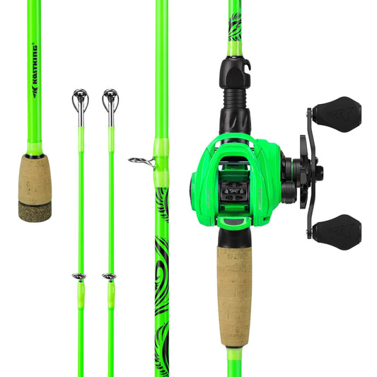 Kastking Hot Sale | Zephyr Dual-tip Baitcaster Rod and Reel Combo