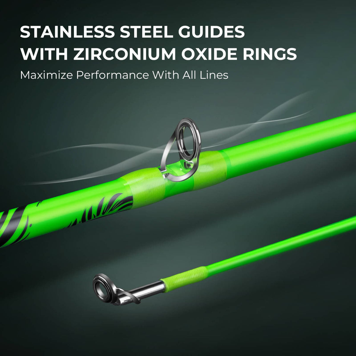 Kastking Hot Sale | Zephyr Dual-tip Baitcaster Rod and Reel Combo