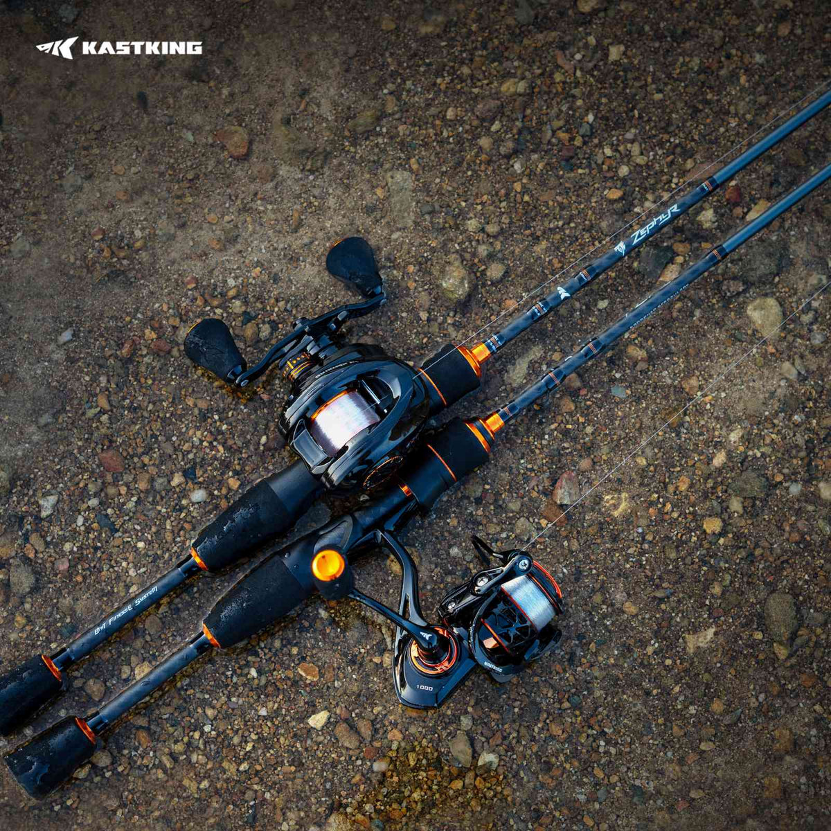 Kastking Trending | Zephyr Spin Finesse Twin-Tip Spinning Rod