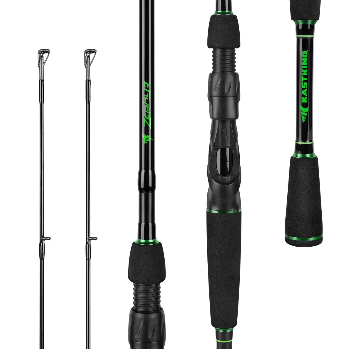 Kastking Smart Buy | Zephyr Dual-Tip Spinning Rod