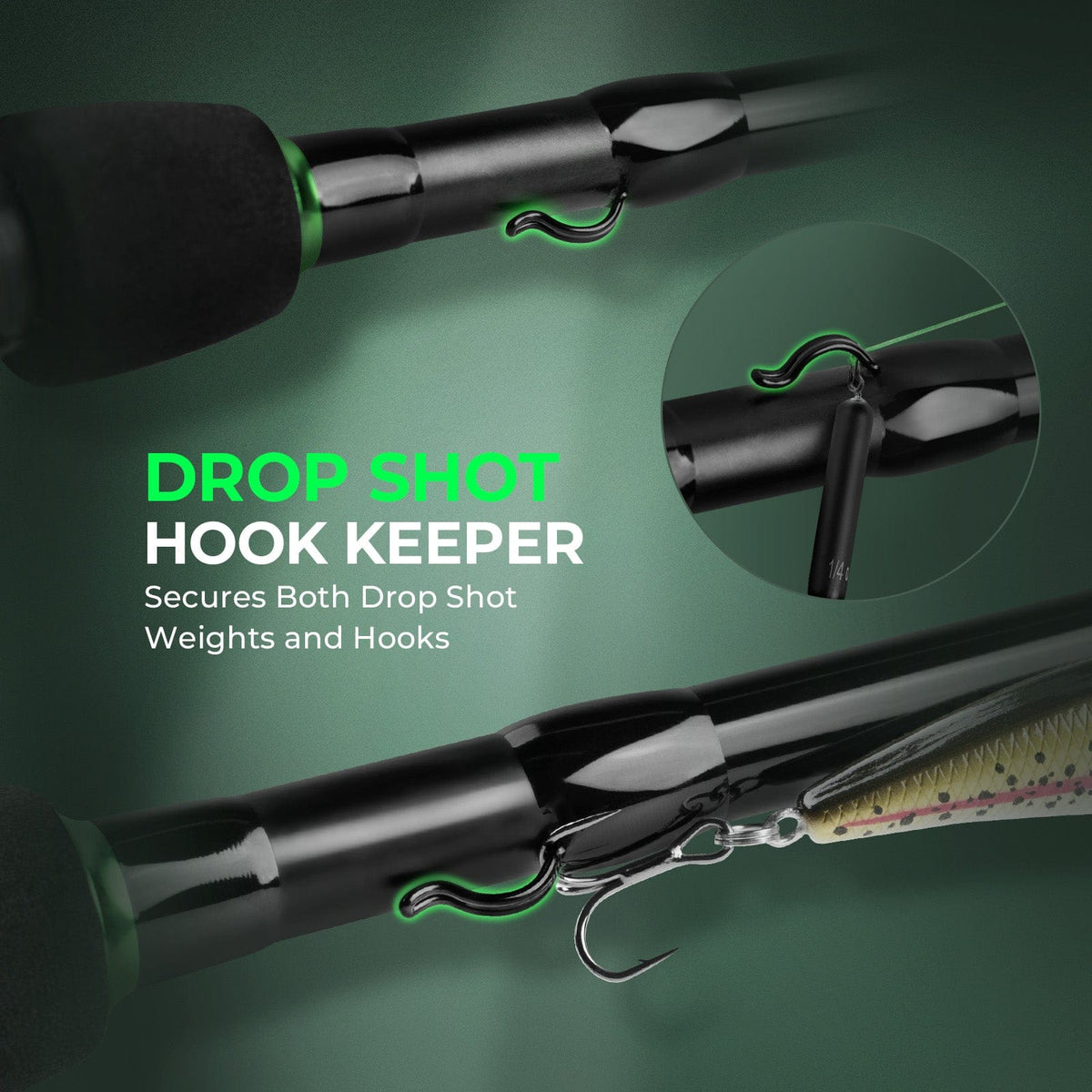 Kastking Smart Buy | Zephyr Dual-Tip Spinning Rod